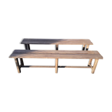 Pair of farm benches
