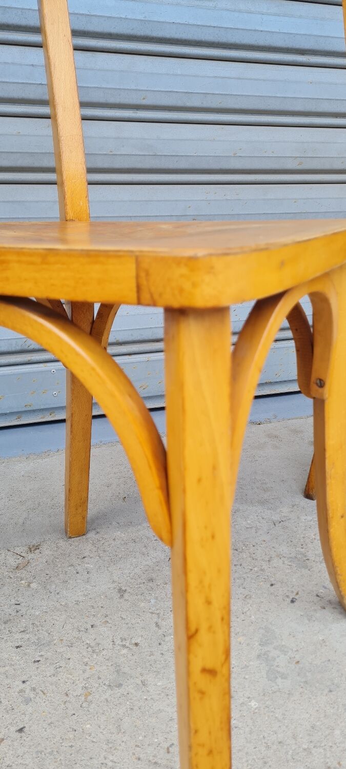 Set of 3 Baumann bistro chairs