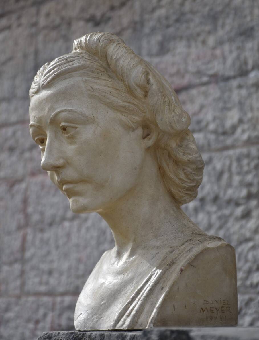 Daniel Meyer, Portrait of the artist Nicole Gauthier (1941)