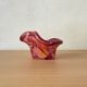 Ashtray or glass blown pocket tray dlg Murano