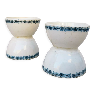 Pair of vintage earthenware earthenware