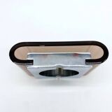 Large plexiglass and chrome ashtray by “Michel Dumas”, 1970s