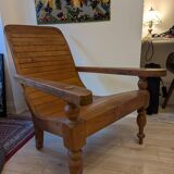 Teak planter chair
