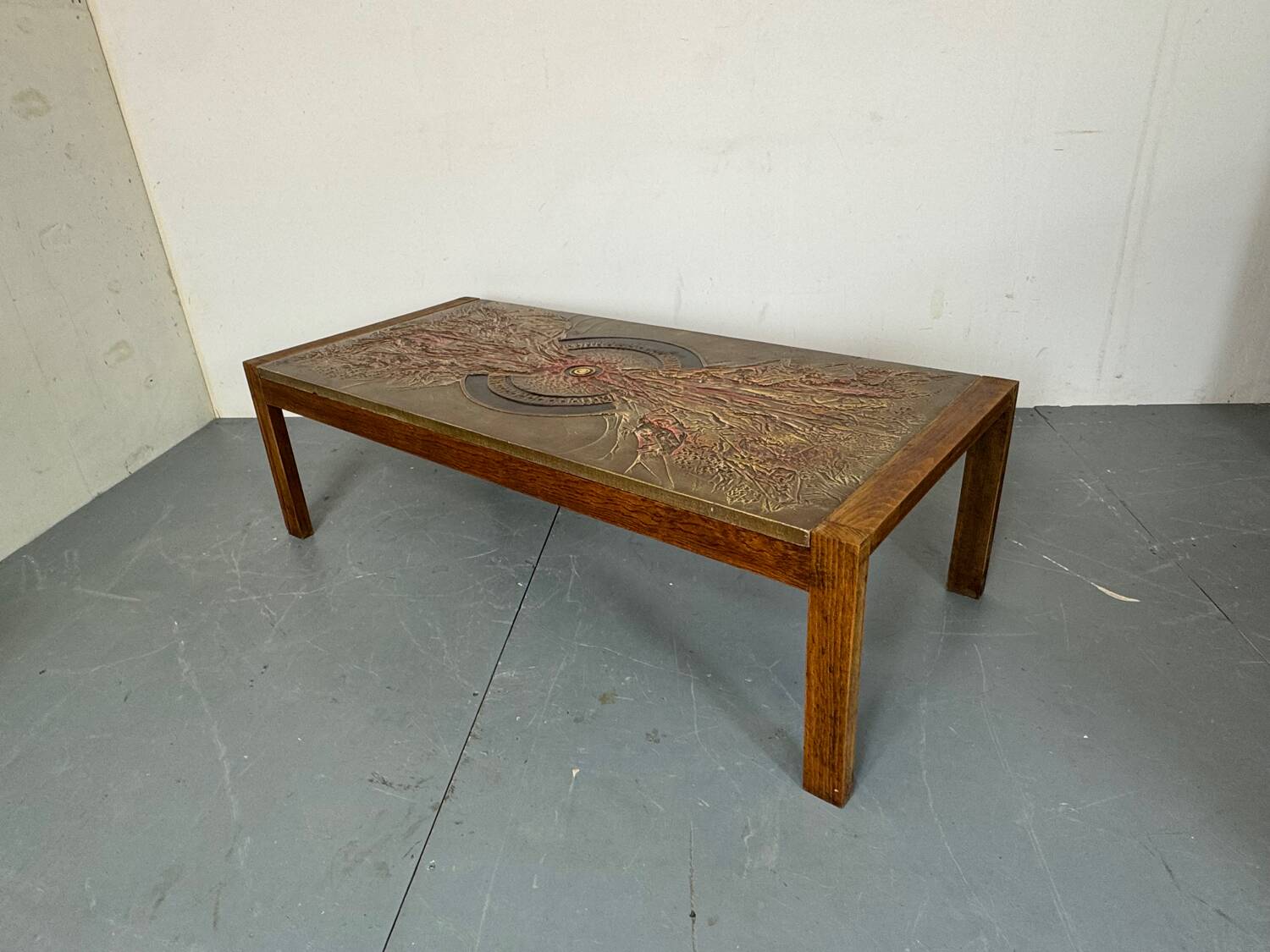 Vintage Mid Century Brutalist Regency coffee table, 1960s