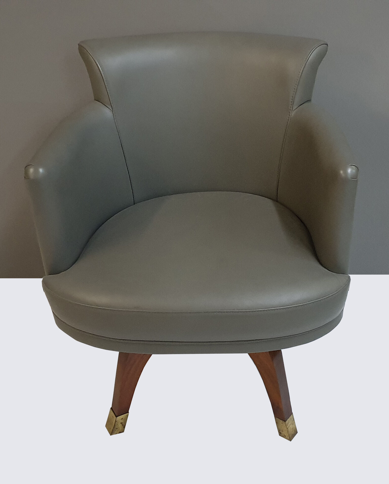 Leather office chair
