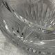 Cut crystal salad bowl