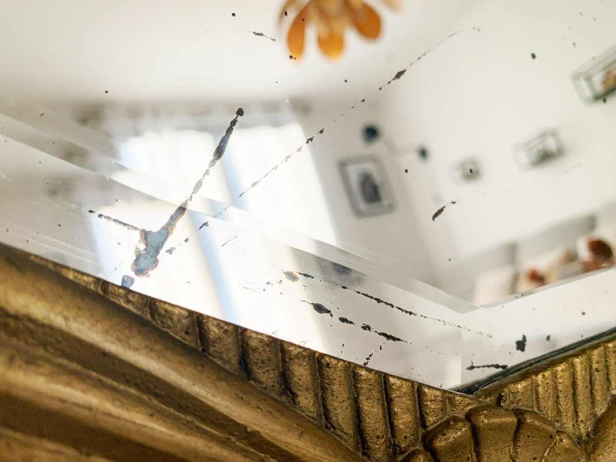 Mirror art deco - 73x44cm