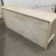 Buffet blanc en rotin/bambou tissé, années 70