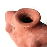 Mexican terracotta bust, 70s