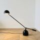 Vintage black lacquered metal desk lamp second-hand
