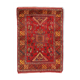 Vintage western turkish rug oriental 183x128 cm tribal carpet