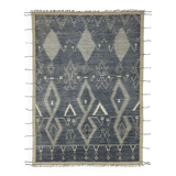 Handmade Turkish One of a Kind 318 cm x 442 cm Grey Wool Carpet