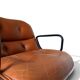 Charles Pollock Knoll Office Chair Patinated Camel Leather