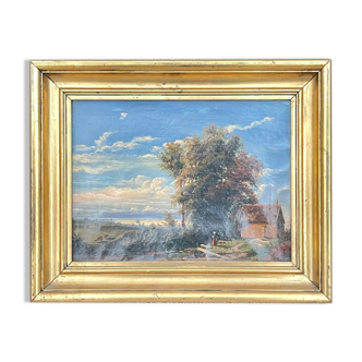 Oil on canvas Landscape