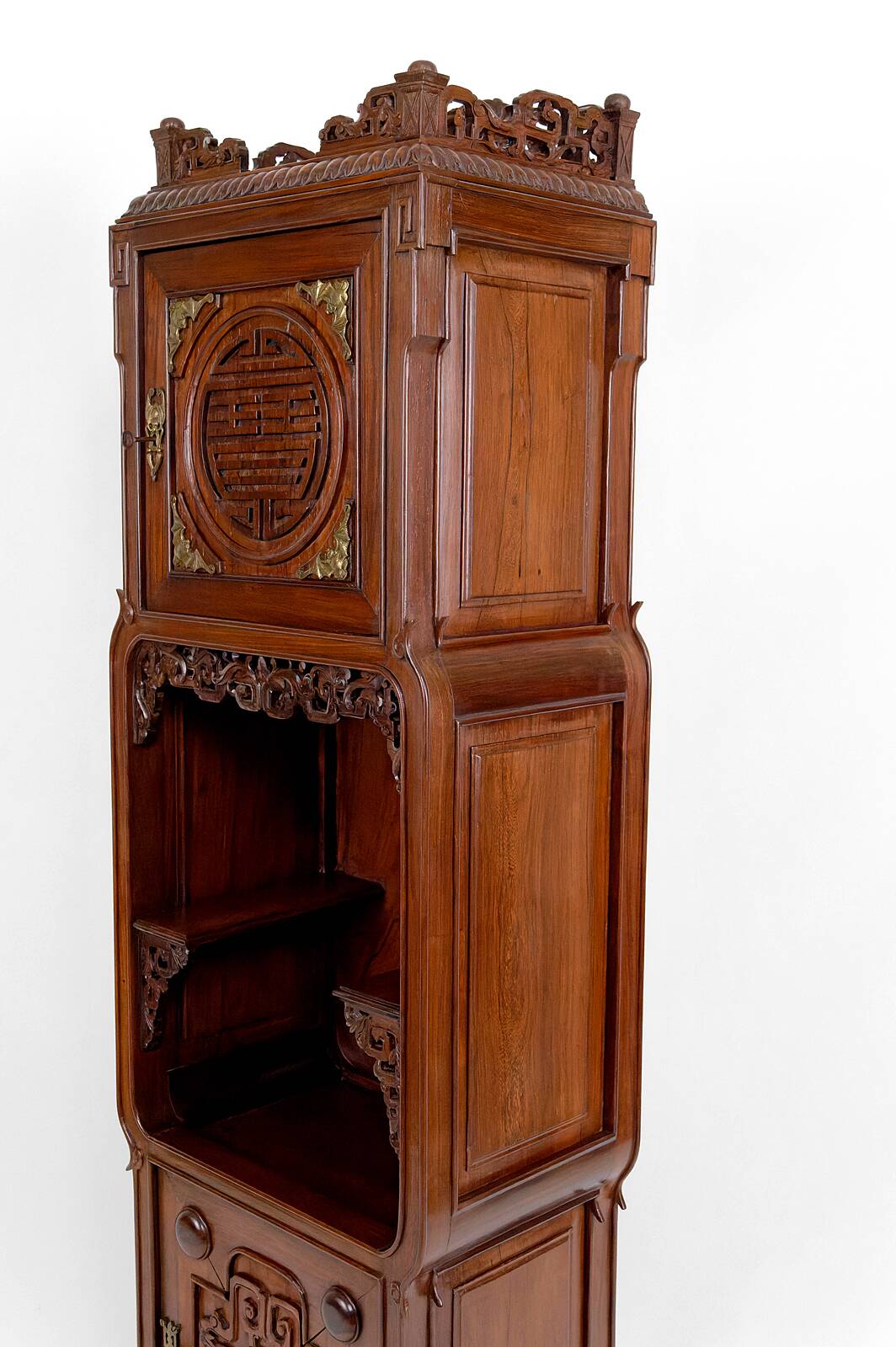 Asian bat cabinet, circa 1880
