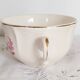 Digoin Sarreguemines pink tea/coffee cup