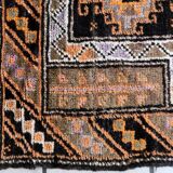 Tapis ancien de prière Baloutche fait main 66x104 cm en laine - 1C1045