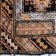 Tapis ancien de prière Baloutche fait main 66x104 cm en laine - 1C1045