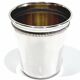 Solid silver cup with gadroon motif