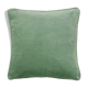 Coussin en velours 50x50cm couleur vert clair