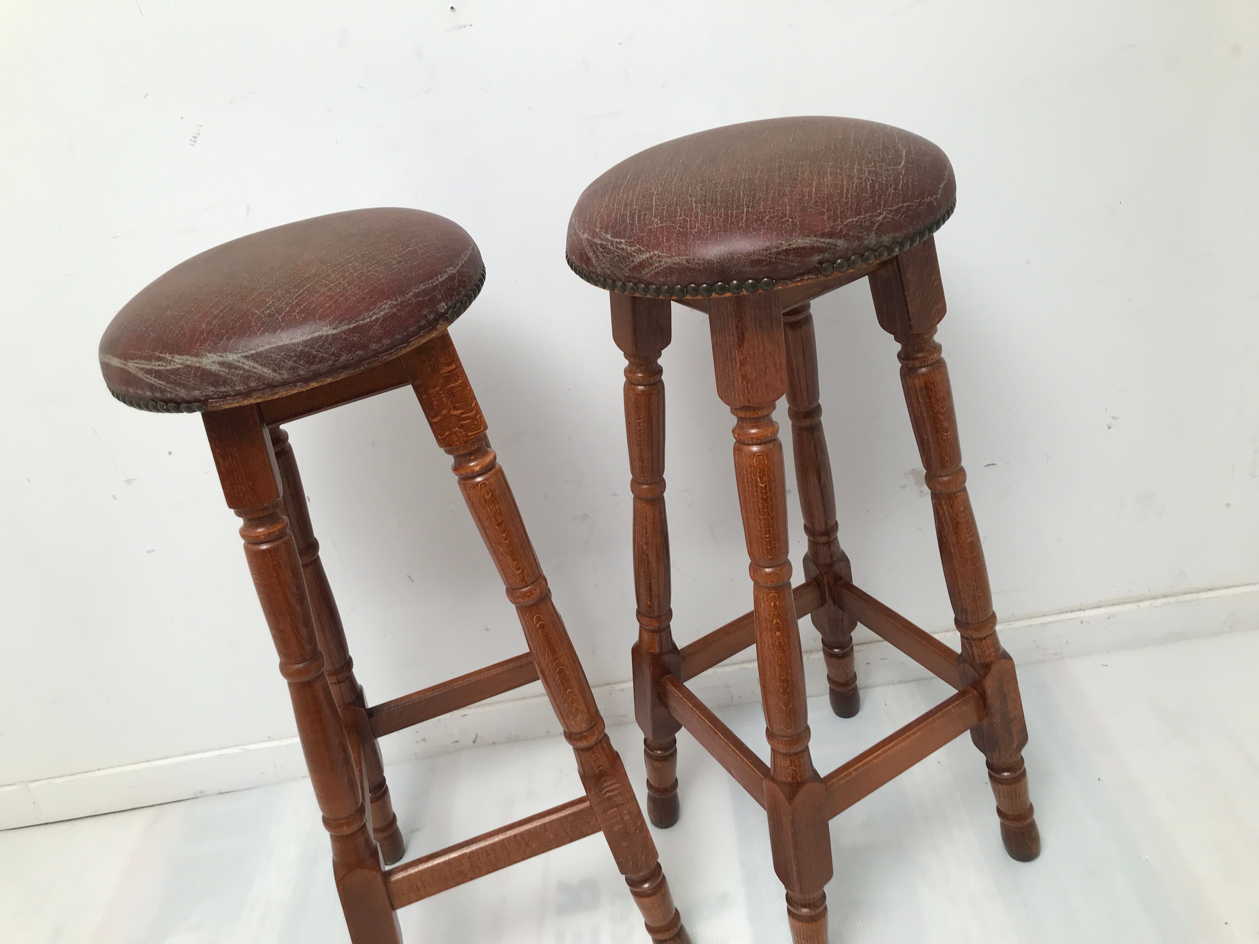 Pair of vintage bar stools