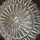 Plafonnier en verre moulé circa 1960
