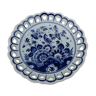 Delft ceramic cut decorates blue flowers
