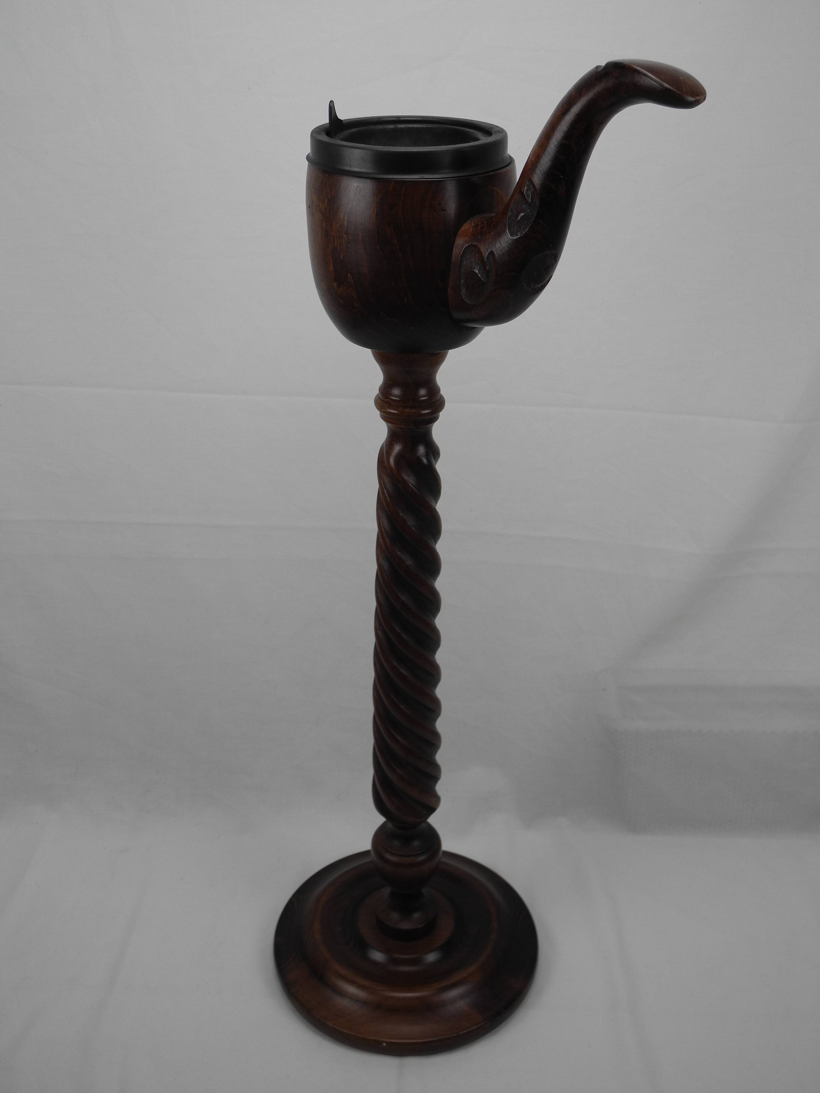 old vintage decorative pipe ashtray ashtray
