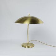 Bauhaus desk lamp, Art Deco in Brass, by Egon Hillebrand, 1930-40.