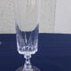 10 glasses crystal champagne flutes model Louvre H 16.5 cm