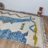 Handmade wool Berber rug 312 X 193 CM