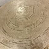 Table basse vintage pied tulipe.