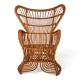 Peacock chair rattan armchair by Rohé Noordwolde, 1970
