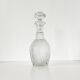Diamond point glass carafe 1960