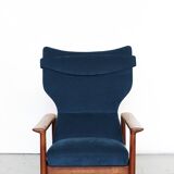 Fauteuil Rock Royal avec Ottoman par Sven Ivar Dysthe pour Arnestad Bruk