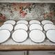 Set of 12 dessert plates English porcelain Wedgwood model Amherst
