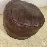 VINTAGE PATCHWORK OTTOMAN / FOOTREST
