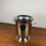 Vintage stainless steel champagne bucket, 1970