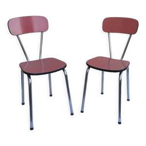 Lot de chaises formica