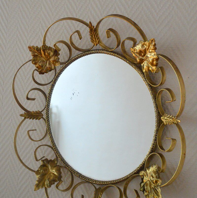 Vintage 50s sun mirror