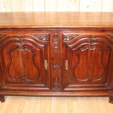 Buffet type of hunting in walnut period eighteenth period