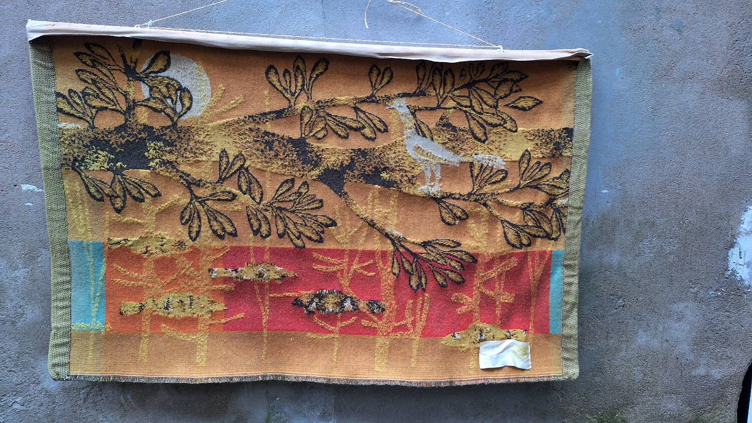 Tapisserie d'aubusson Cybele René Fumeron