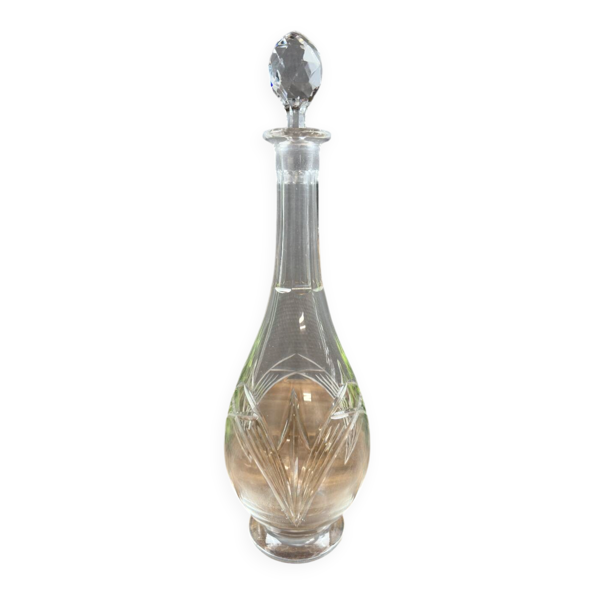 Crystal wine carafe from Nancy – cut crystal