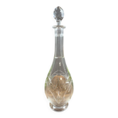 Carafe à vin en cristal taillé de Nancy