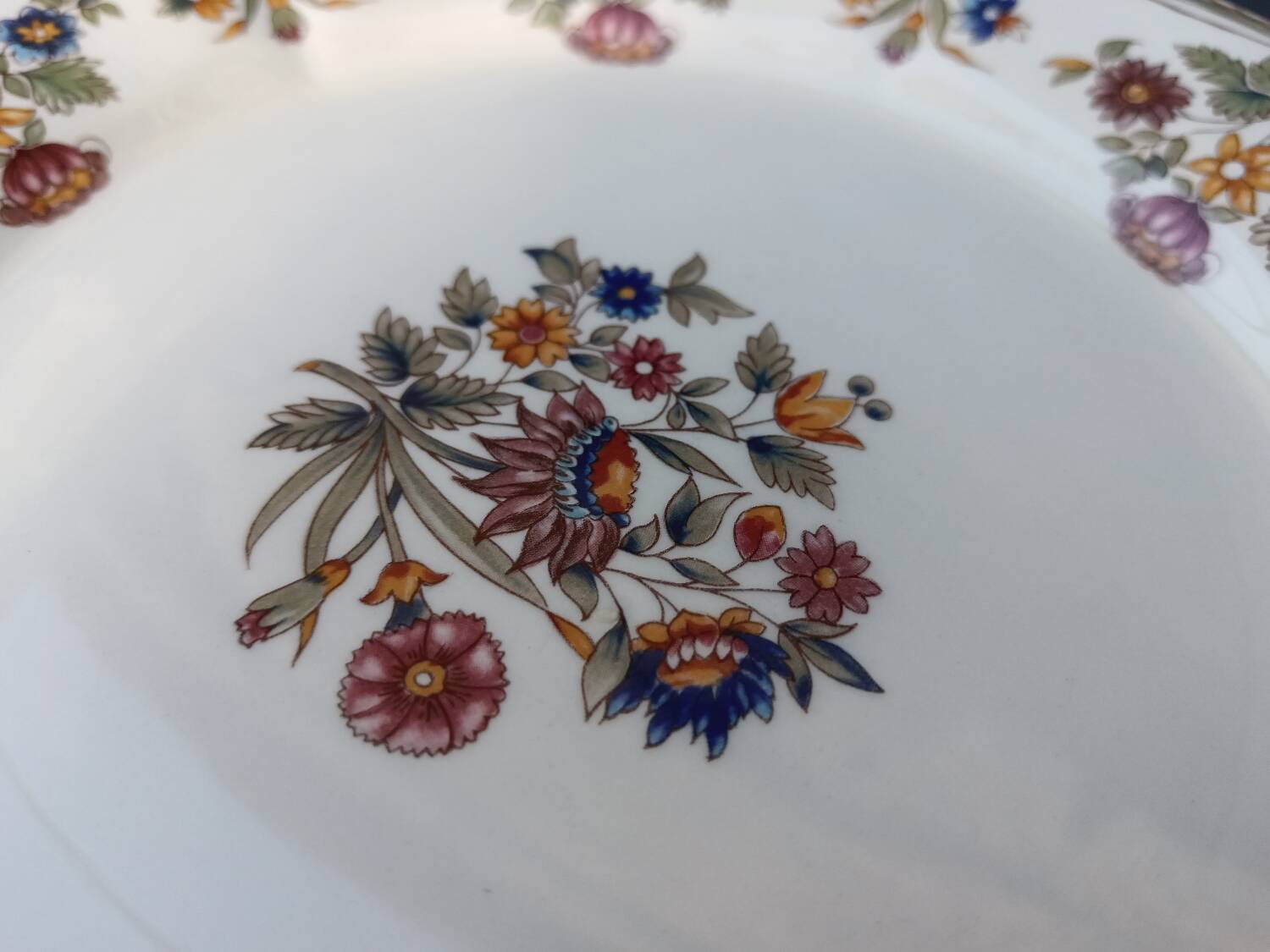 Set of 6 Gien dessert plates