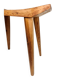 Swedish lacquered pine stool, 1970s