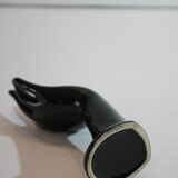 Black ceramic hand