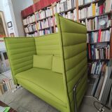 Alcove Highback sofa by the Bouroullec brothers, published by Vitra. 2/3 seater.