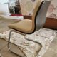 Ensemble de 6 chaises plus 1 fauteuil strafor année 70
