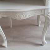 Louis XV style cherry wood bedside table